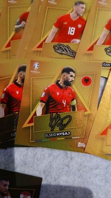 TOPSS SPECIAL STICKER SP Gold AVEC  signature euro 2024