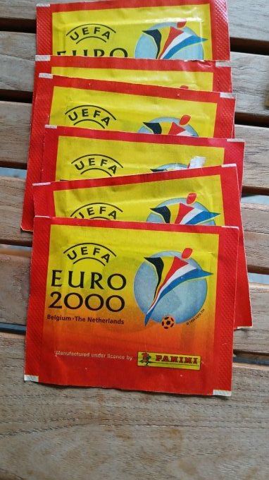 Panini Euro 2000 par Pochettes code horizontal