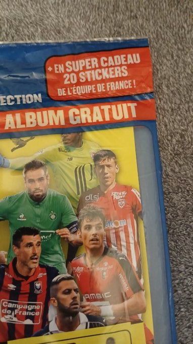 panini foot 2016 blister starterpack neuf rare version bleu