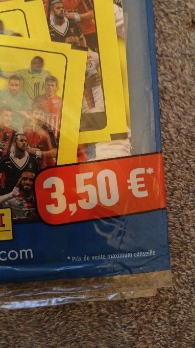 panini foot 2016 blister starterpack neuf rare version bleu