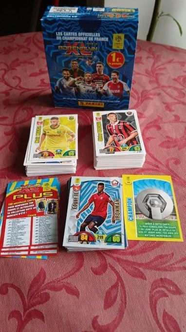 panini drenalyn foot 2018*2019 lot de 143 carte