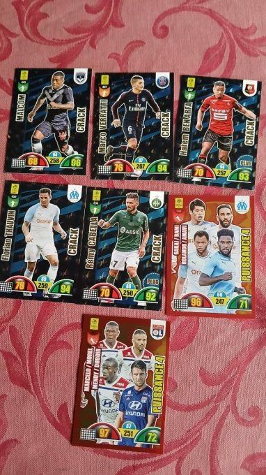 panini drenalyn foot 2018*2019 lot de 143 carte