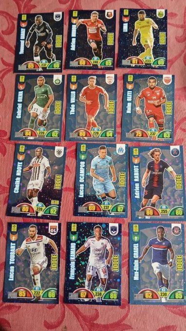 panini drenalyn foot 2018*2019 lot de 143 carte