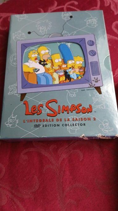 dvd serie 1 à 5  simpson 