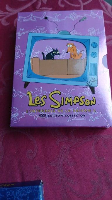 dvd serie 1 à 5  simpson 