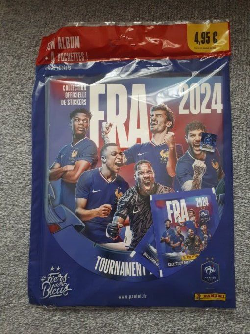 Panini starter pack fier etre bleu 2024