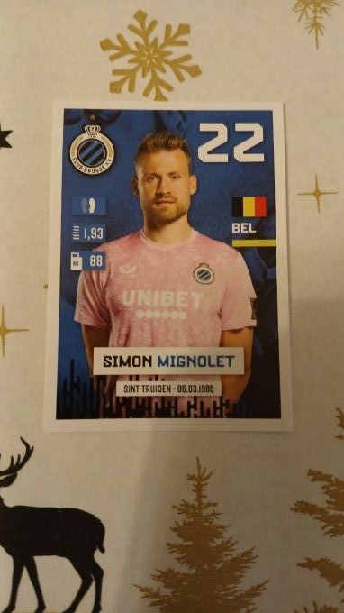 panini pro leaugue 2025 simon mignolet