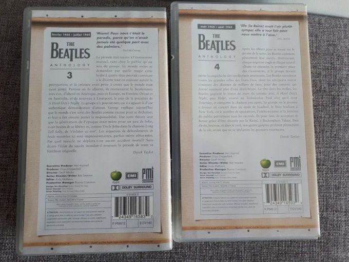 coffret 8 VHS les beatles