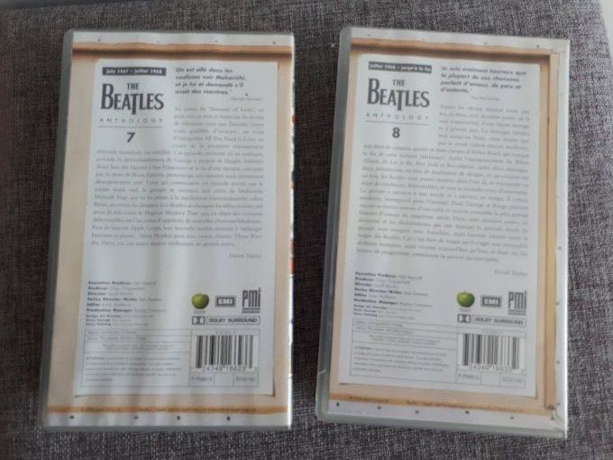 coffret 8 VHS les beatles