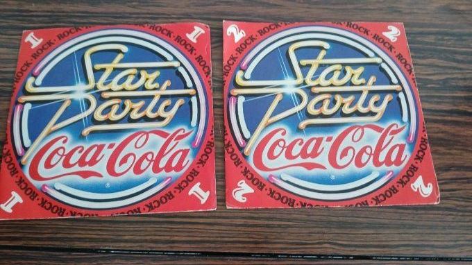 disque coca cola rare 45T rock,reagge , disco,