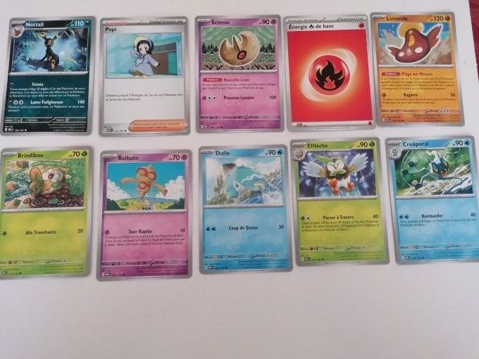 Lot par 50 carte Pokemon