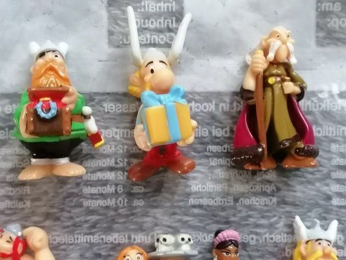 14 personnages asterix kinder