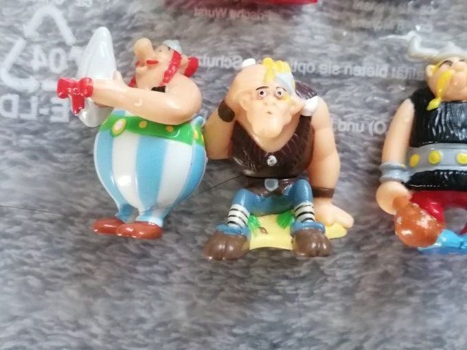 14 personnages asterix kinder