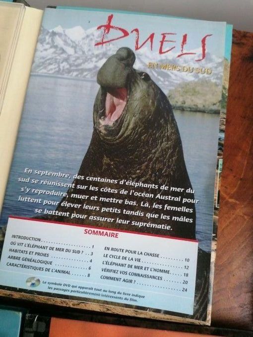 6 DVD animaux avec livret