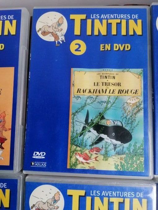 8 DVD serie Tintin et milou