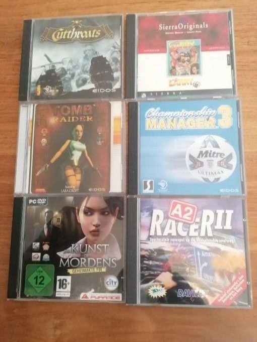 20 jeux pc cd rom