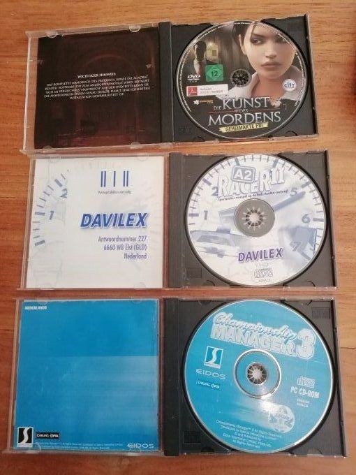 20 jeux pc cd rom