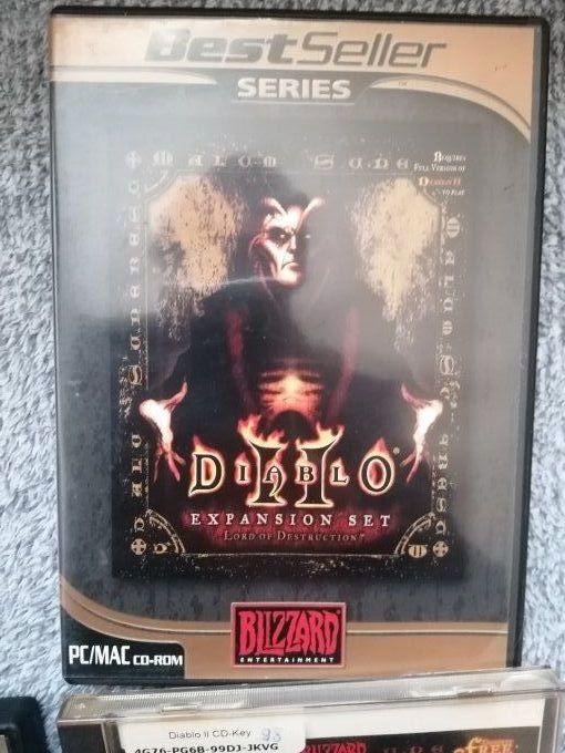 7 jeux Pc cd rom Diablo