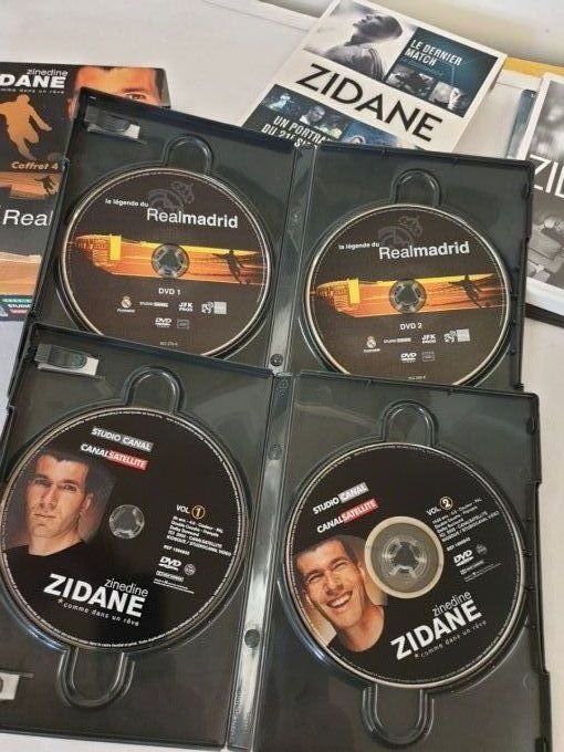 2x DVD sur zidane