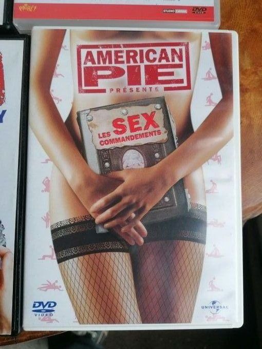 lot complet 8 film dvd american pie